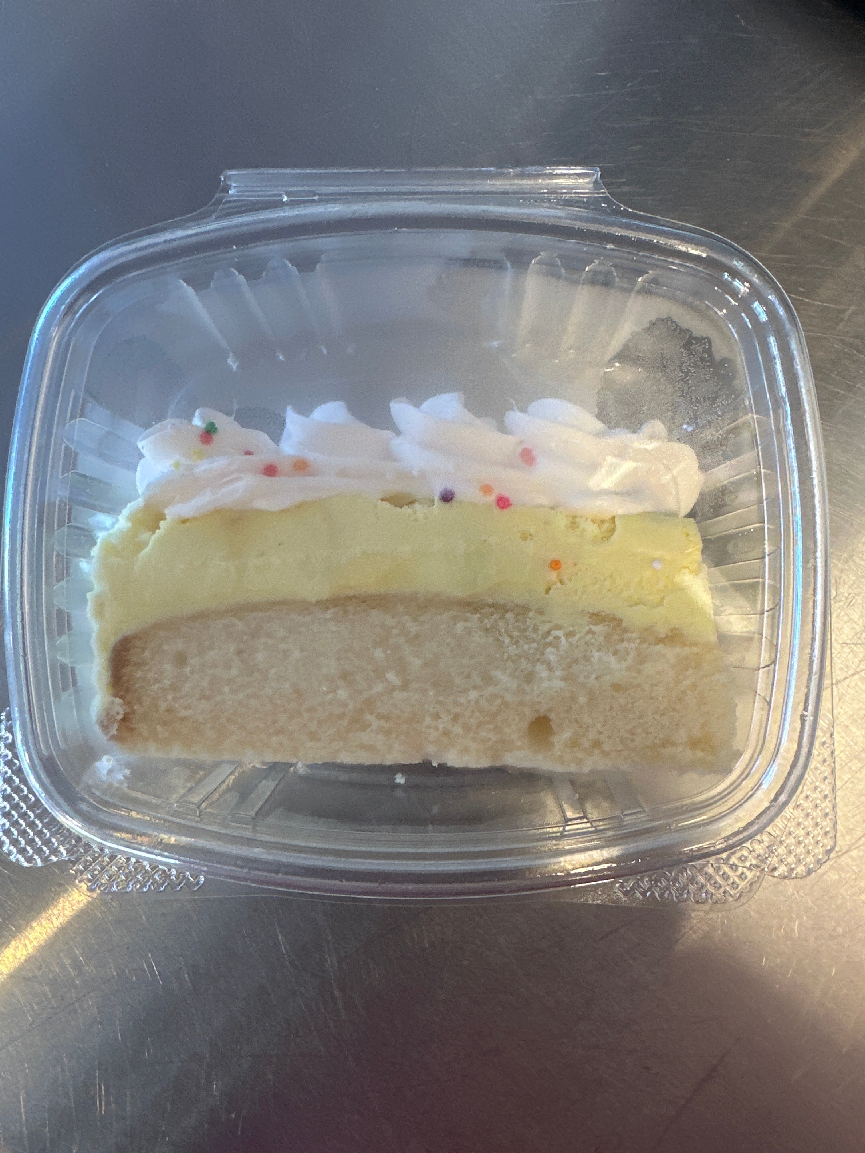 Fresh cake slice from Kwality Ice Cream